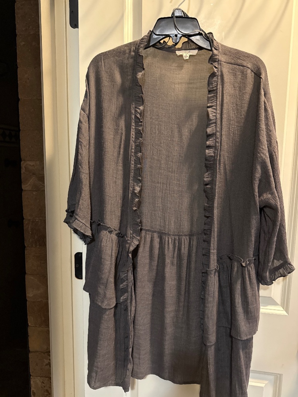 Lightweight flowy boho style duster/kimono